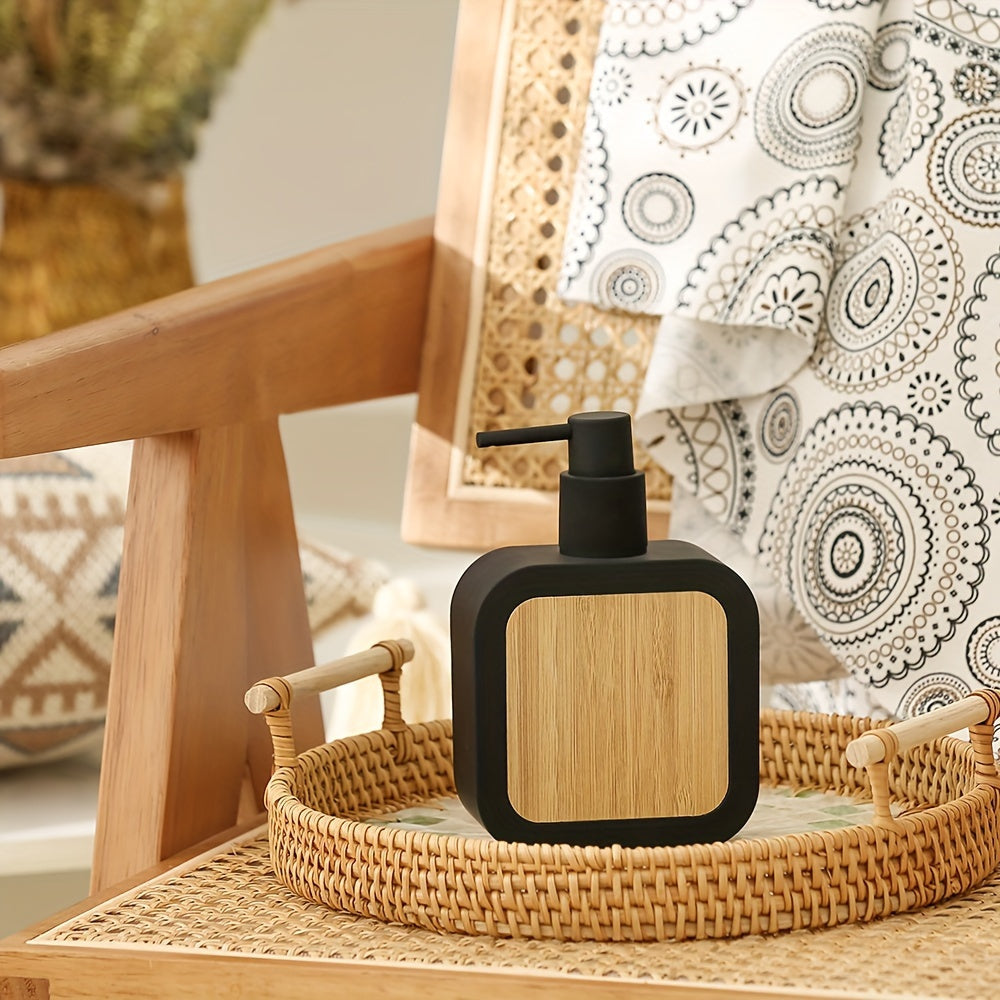 Matte Black Soap Dispenser - For a Stylish Bathroom