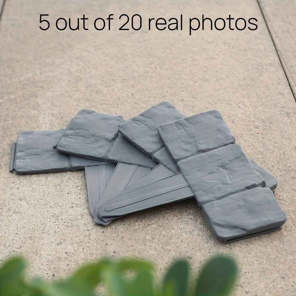 Stone-Look Garden Edge Set – Practical and Decorative