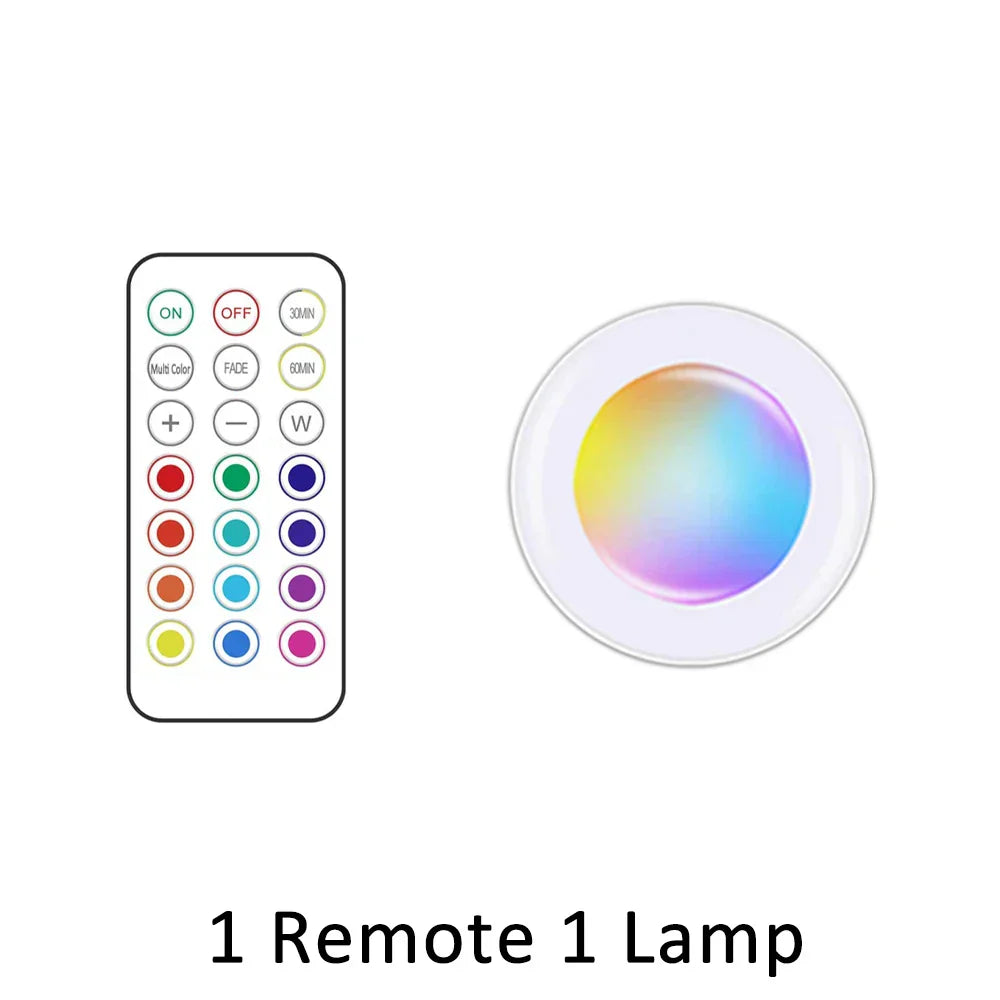 Wireless RGB LED Under-Cabinet Light - GlowyLed
