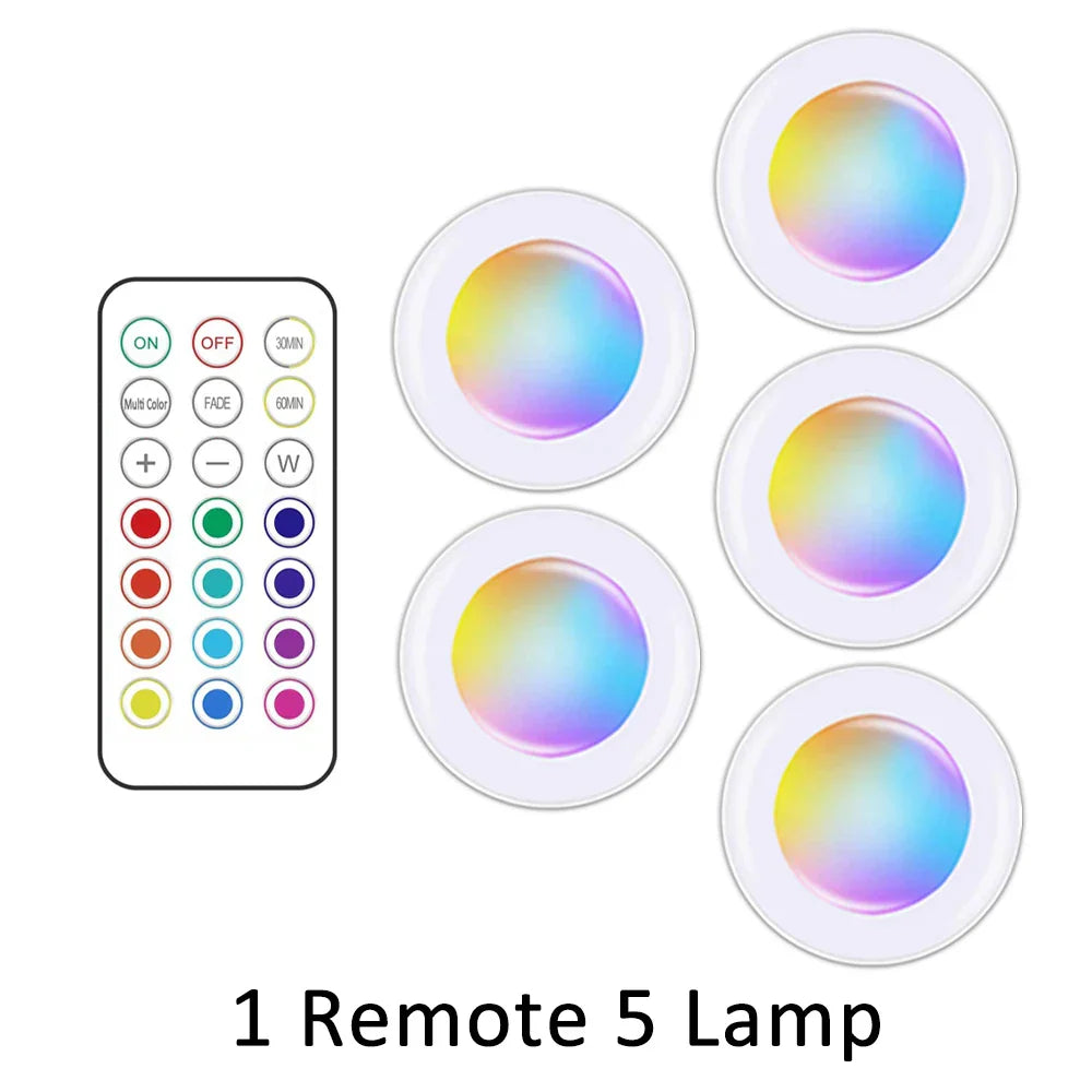 Wireless RGB LED Under-Cabinet Light - GlowyLed