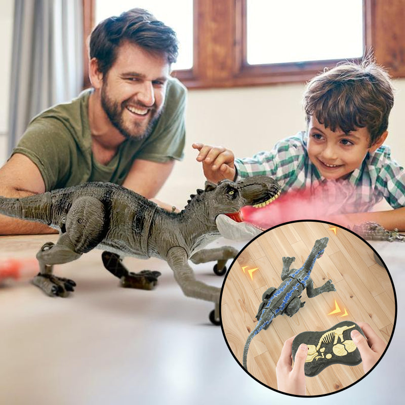 Fog-Spraying Interactive Dinosaur with Remote Control - RoboRex