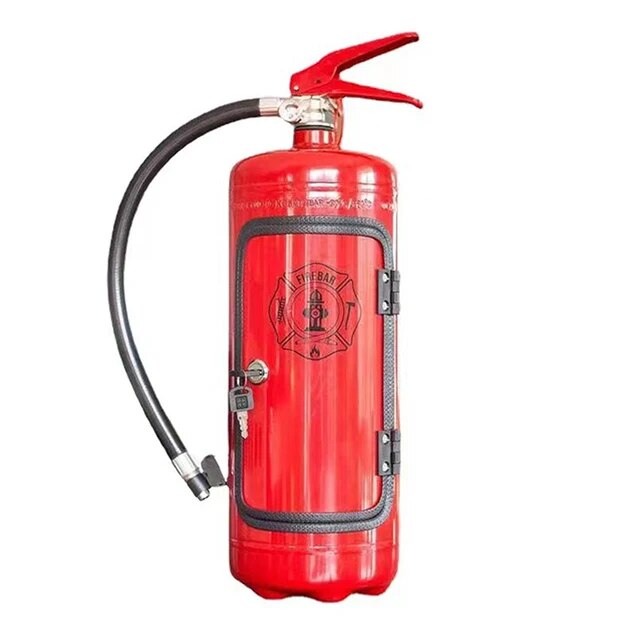 Hidden Bottle Storage in the Form of a Fire Extinguisher – BlazeVault