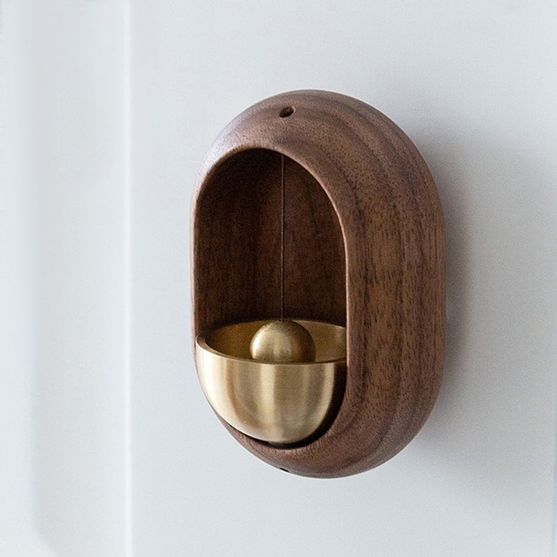 ZenBell Artisan Brass Door Chime | Decorative sound ornament for tranquil spaces