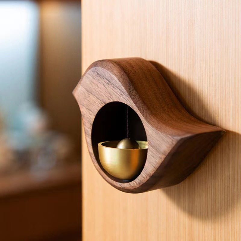 ZenBell Artisan Brass Door Chime | Decorative sound ornament for tranquil spaces