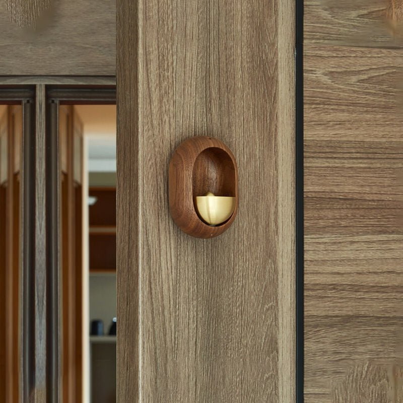 ZenBell Artisan Brass Door Chime | Decorative sound ornament for tranquil spaces