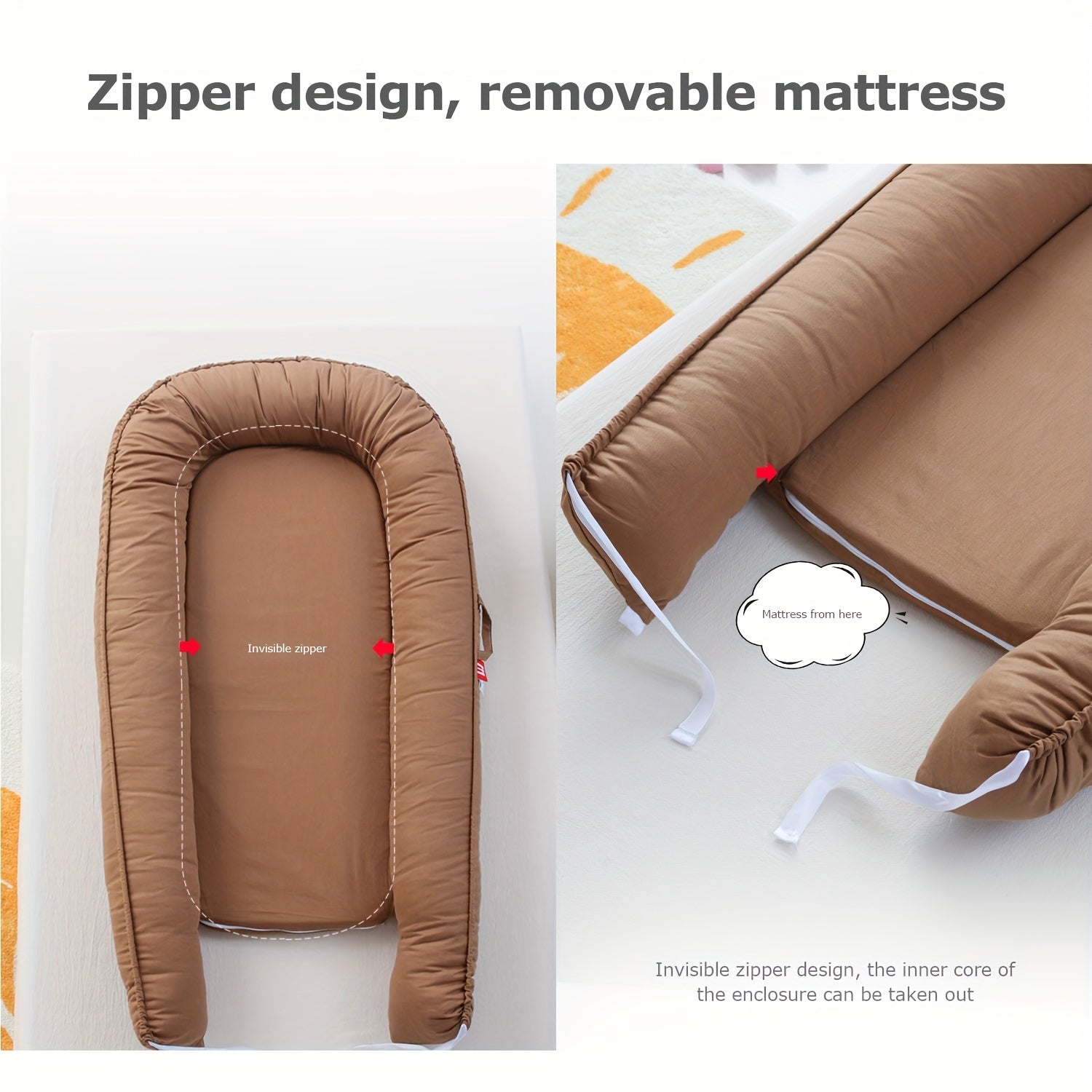 Soft Dream Baby Lounger - Comfort and Protection for Your Little One