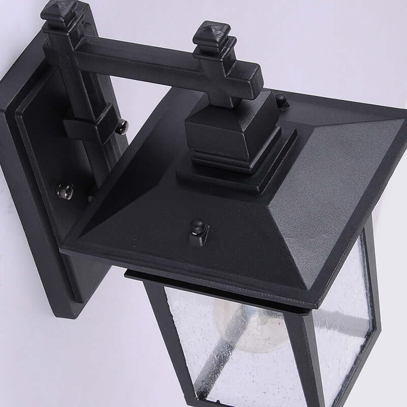 Modern Outdoor Wall Light - Black Design