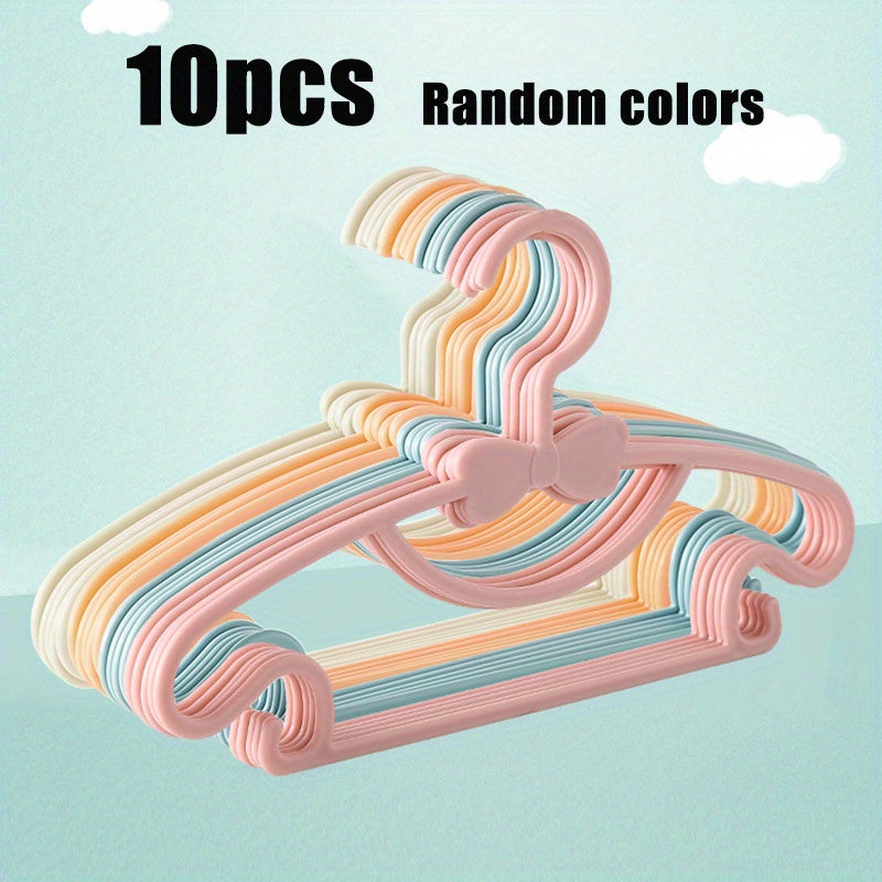 Sustainable Hangers for Children - Cute Bow Design, Lightweight and Space-Saving