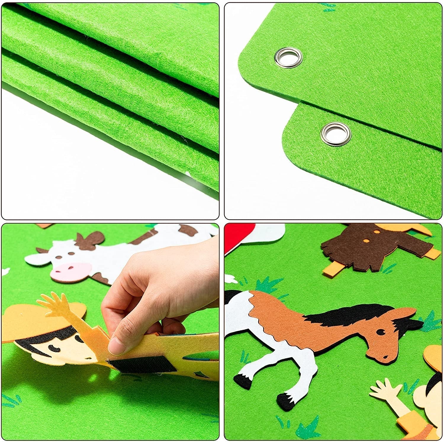 Toddler Felt Play Mat - FeltAdventure