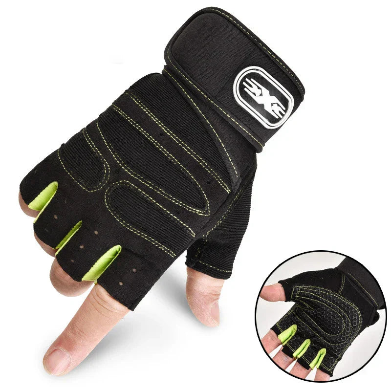 Shock-Resistant & Supportive Fitness Gloves – FitFlex