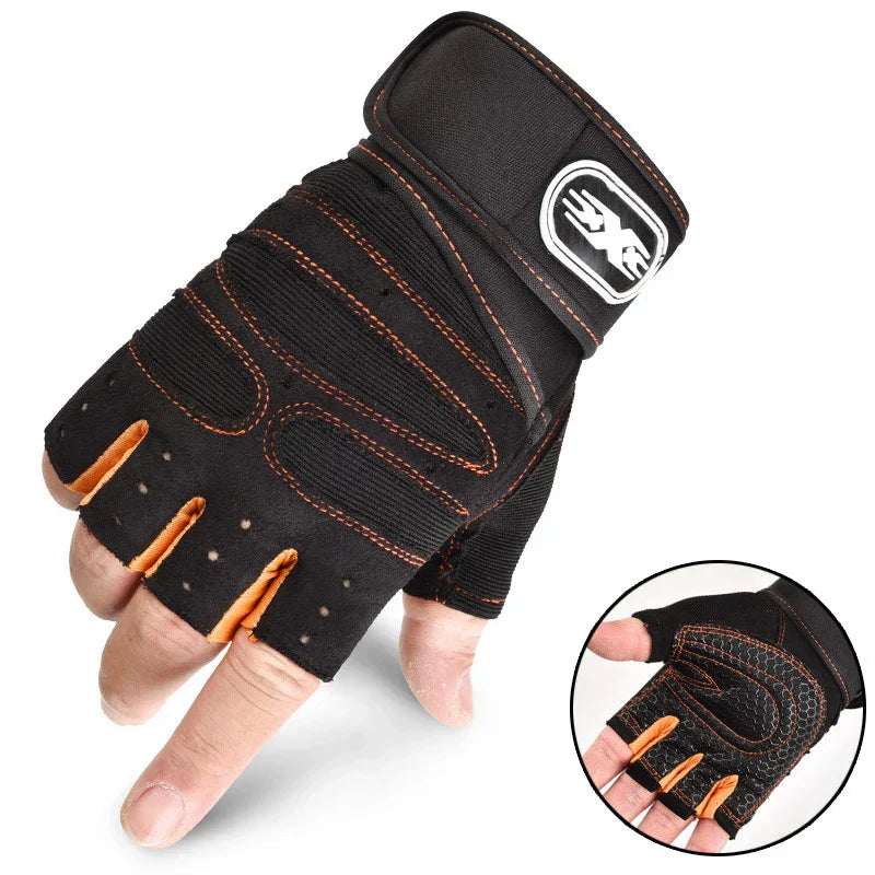Shock-Resistant & Supportive Fitness Gloves – FitFlex