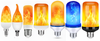 Flame Effect Lamp - 9W Simulated Flame Bulb