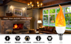 Flame Effect Lamp - 9W Simulated Flame Bulb