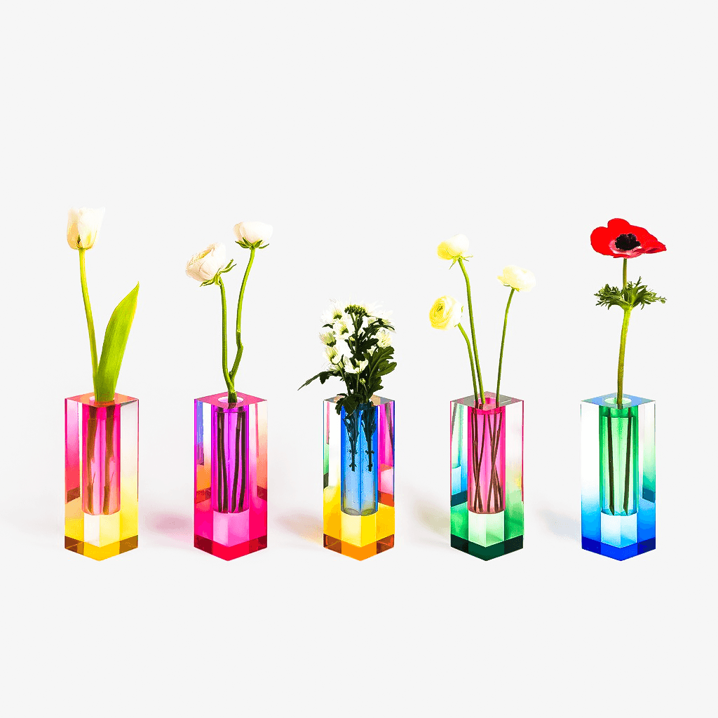 Kaleidoscope Vases - Colourful Flower Vases for a Fresh Environment