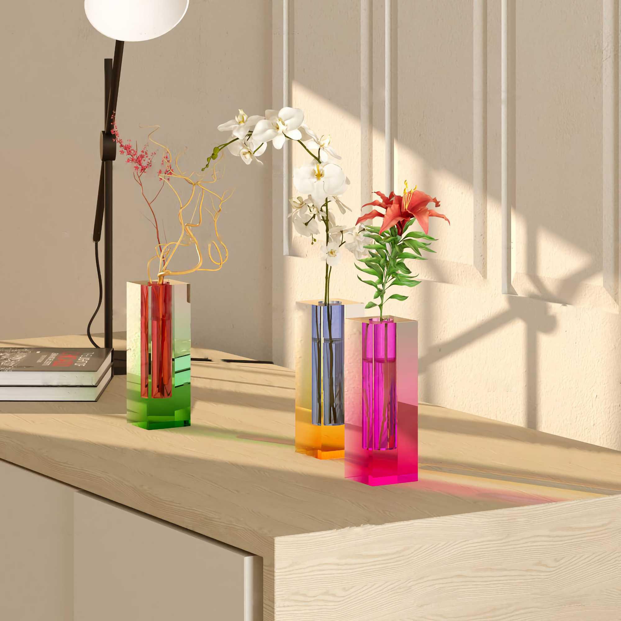 Kaleidoscope Vases - Colourful Flower Vases for a Fresh Environment