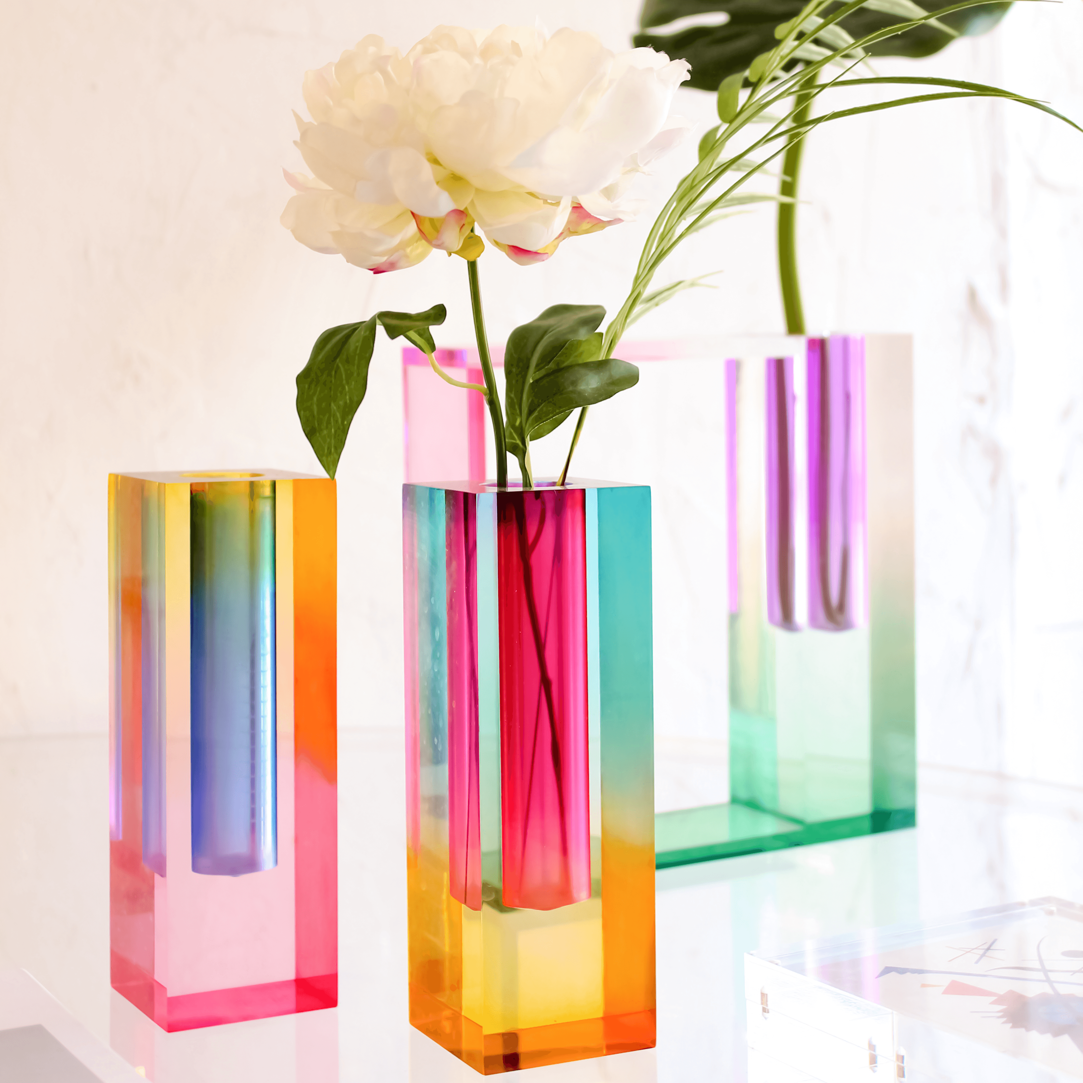 Kaleidoscope Vases - Colourful Flower Vases for a Fresh Environment