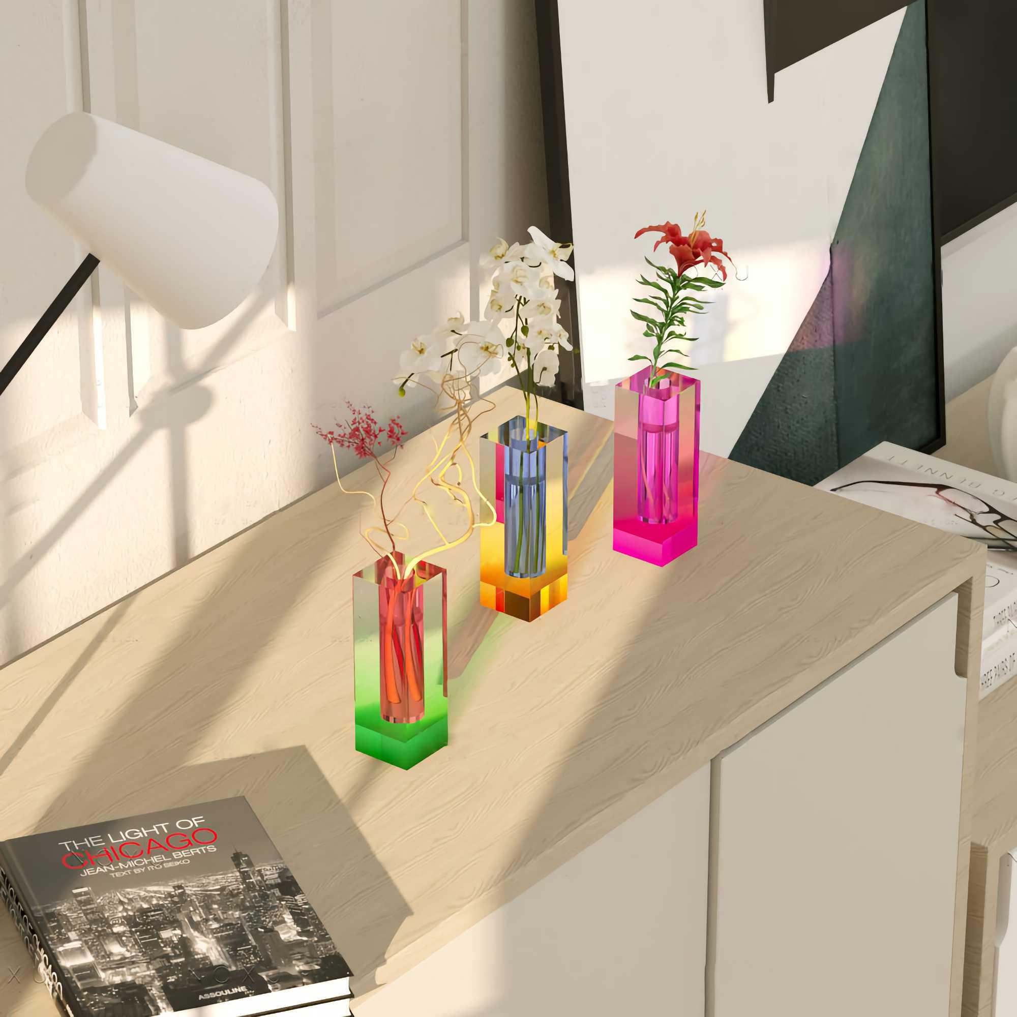 Kaleidoscope Vases - Colourful Flower Vases for a Fresh Environment