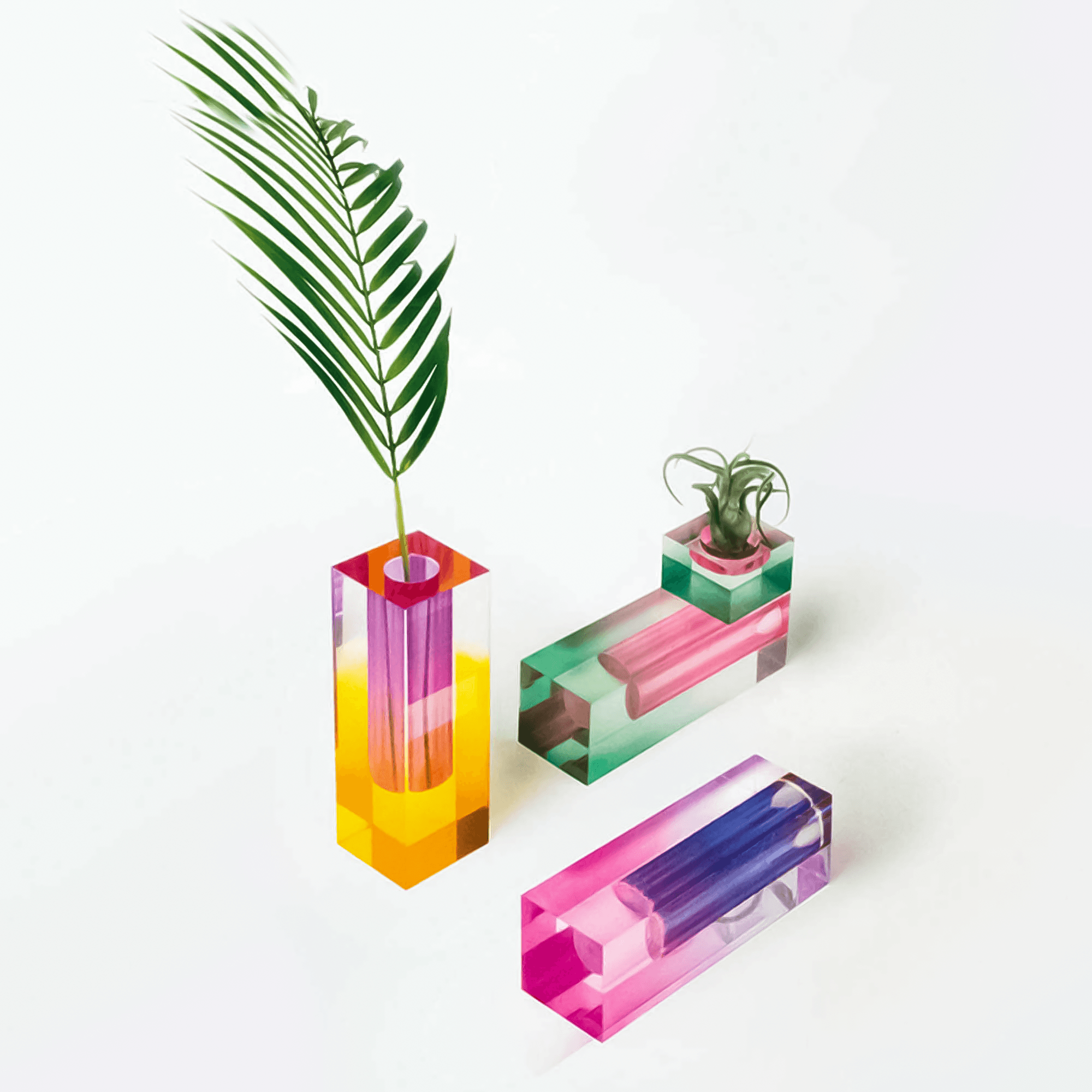 Kaleidoscope Vases - Colourful Flower Vases for a Fresh Environment
