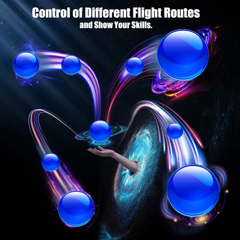 Magical Flying Ball with LED Lighting - Boomerang Drone Toy for Kids