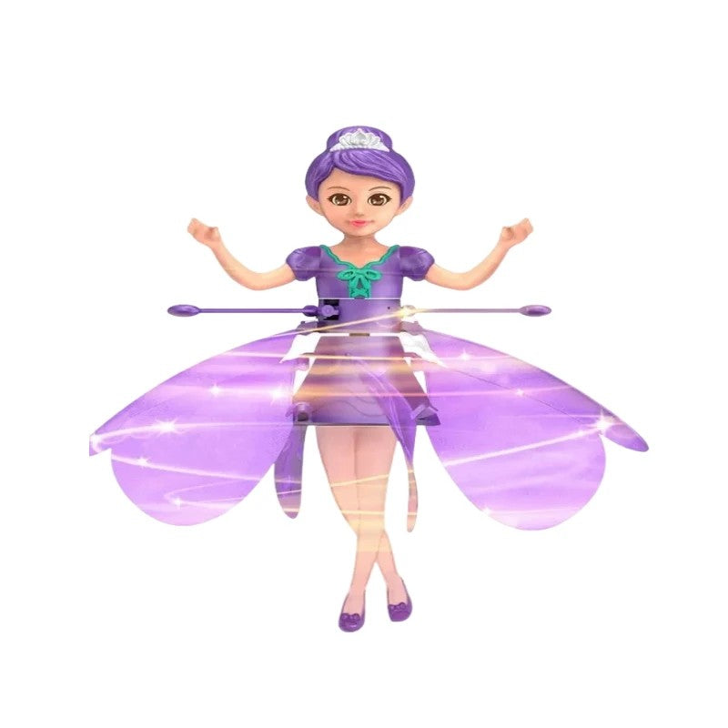 Flying Doll with Light - Dance Simulation & Gesture Control - Magical Flying Toy for Children