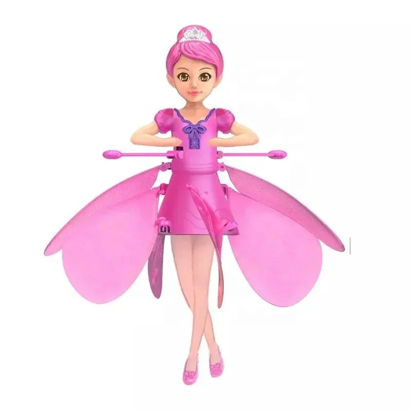 Flying Doll with Light - Dance Simulation & Gesture Control - Magical Flying Toy for Children