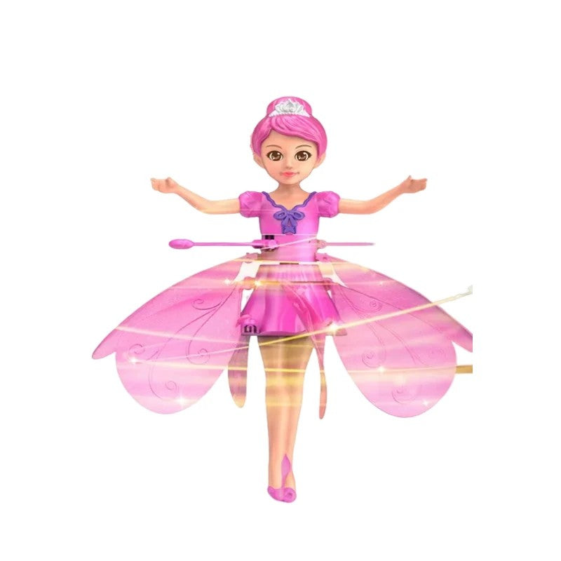 Flying Doll with Light - Dance Simulation & Gesture Control - Magical Flying Toy for Children