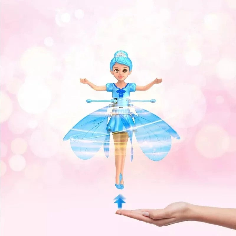 Flying Doll with Light - Dance Simulation & Gesture Control - Magical Flying Toy for Children