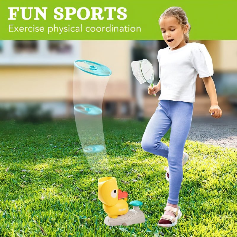 Disc Throwing Toy for Kids – No Batteries Required, Suitable for Indoor & Outdoor Use