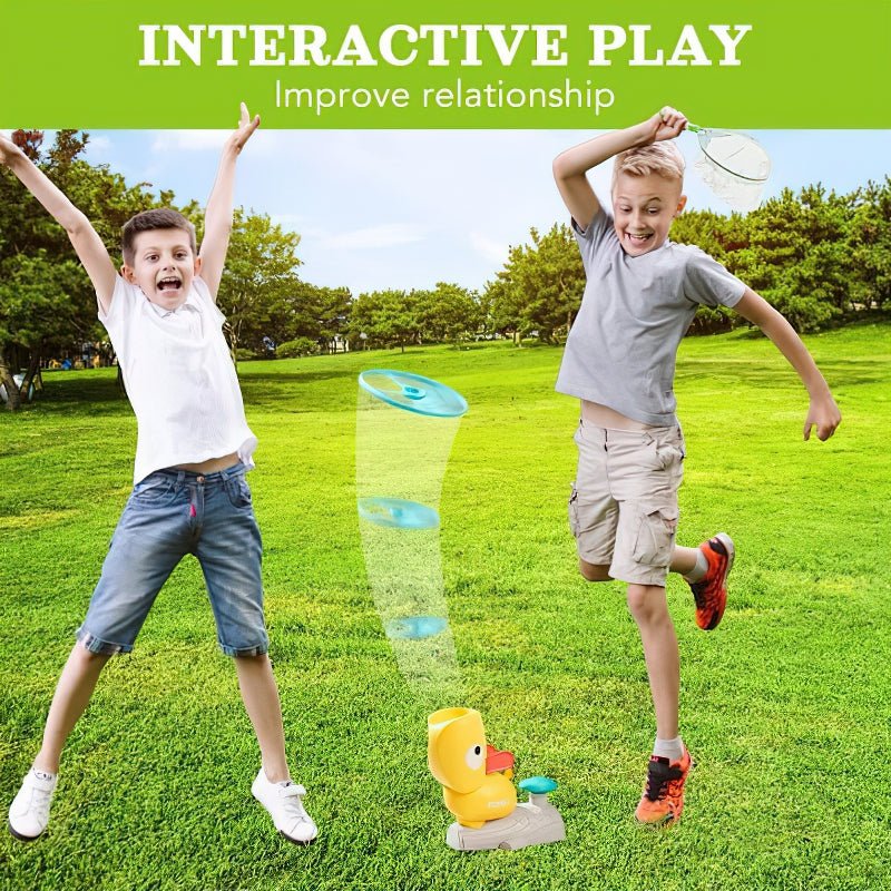 Disc Throwing Toy for Kids – No Batteries Required, Suitable for Indoor & Outdoor Use