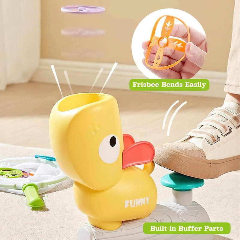Disc Throwing Toy for Kids – No Batteries Required, Suitable for Indoor & Outdoor Use