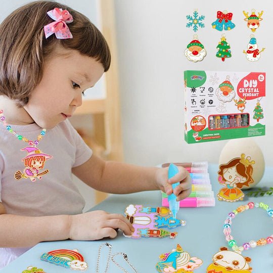 Creative Craft Set for Kids – Design Sparkling Charms Yourself