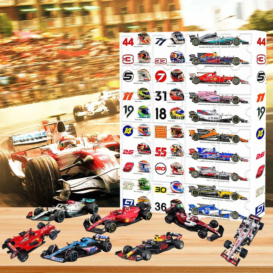 Formula 1 Advent Calendar with Collectibles – For True Motorsport Fans
