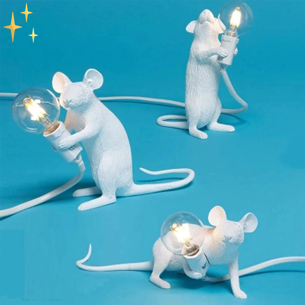MouseLight – Cute Detailed Mouse Lamp for a Cosy and Stylish Lighting