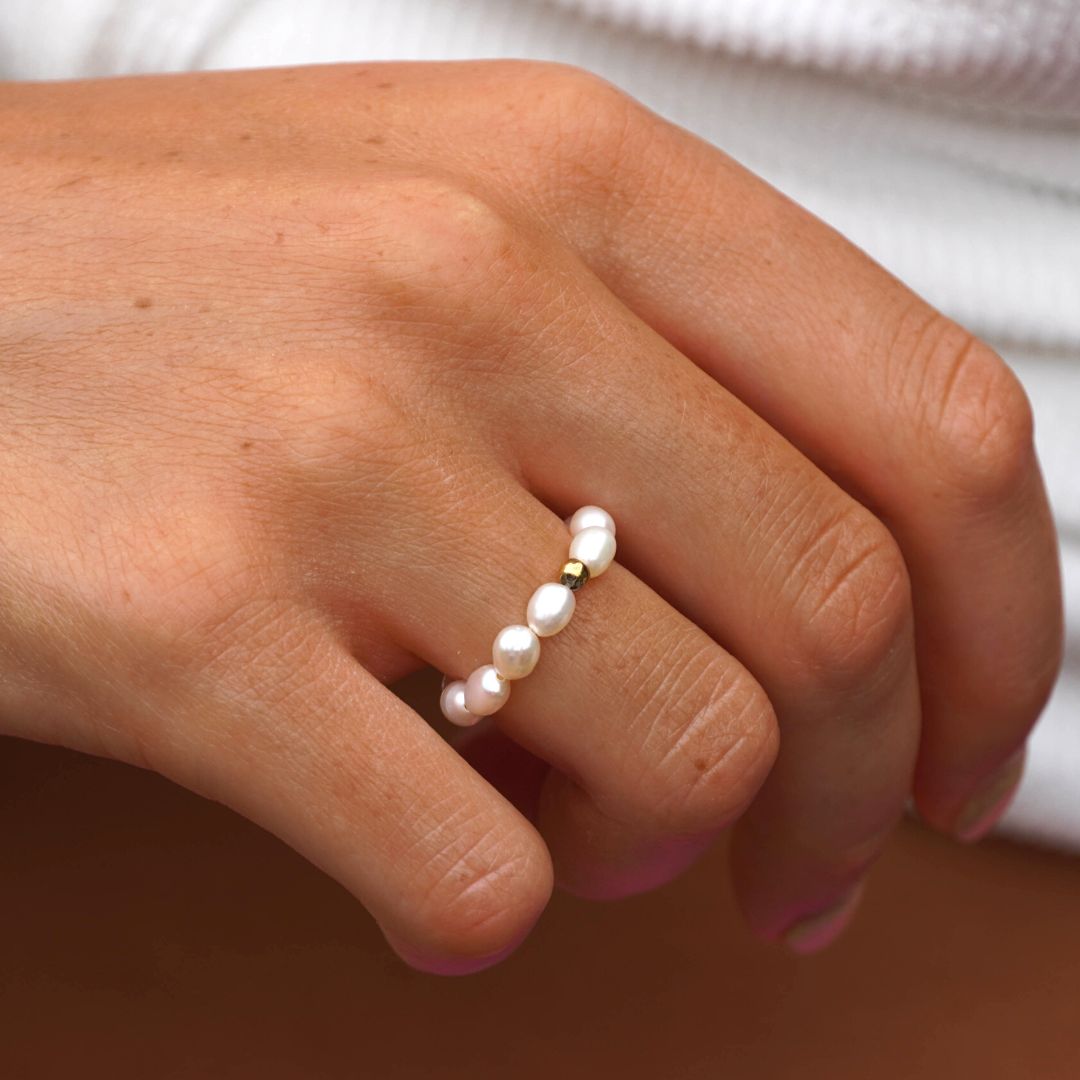 Ocean Pearl Ring for Women – Pearl
