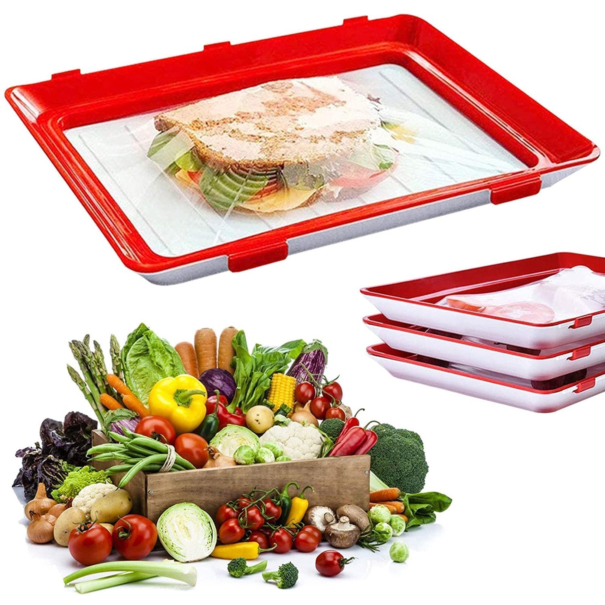 FreshSeal Tray – Food Storage Tray