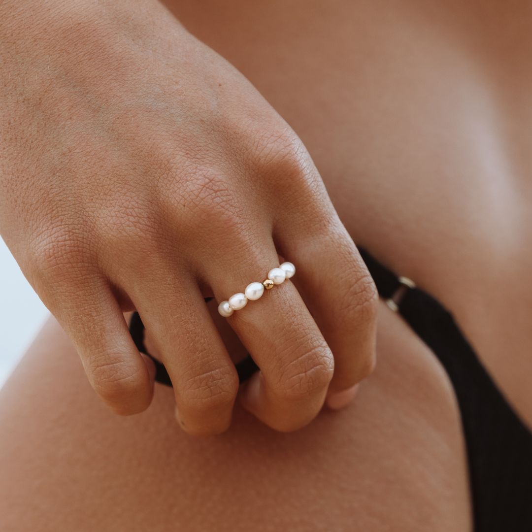 Ocean Pearl Ring for Women – Pearl