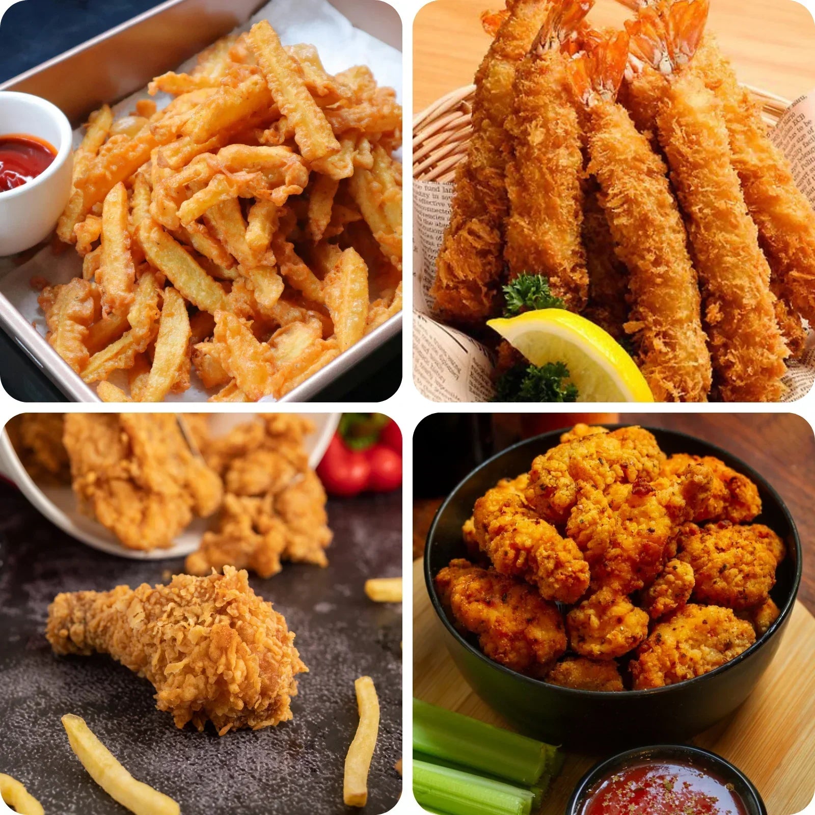 Compact Round Fryer – SnackMaster Pro