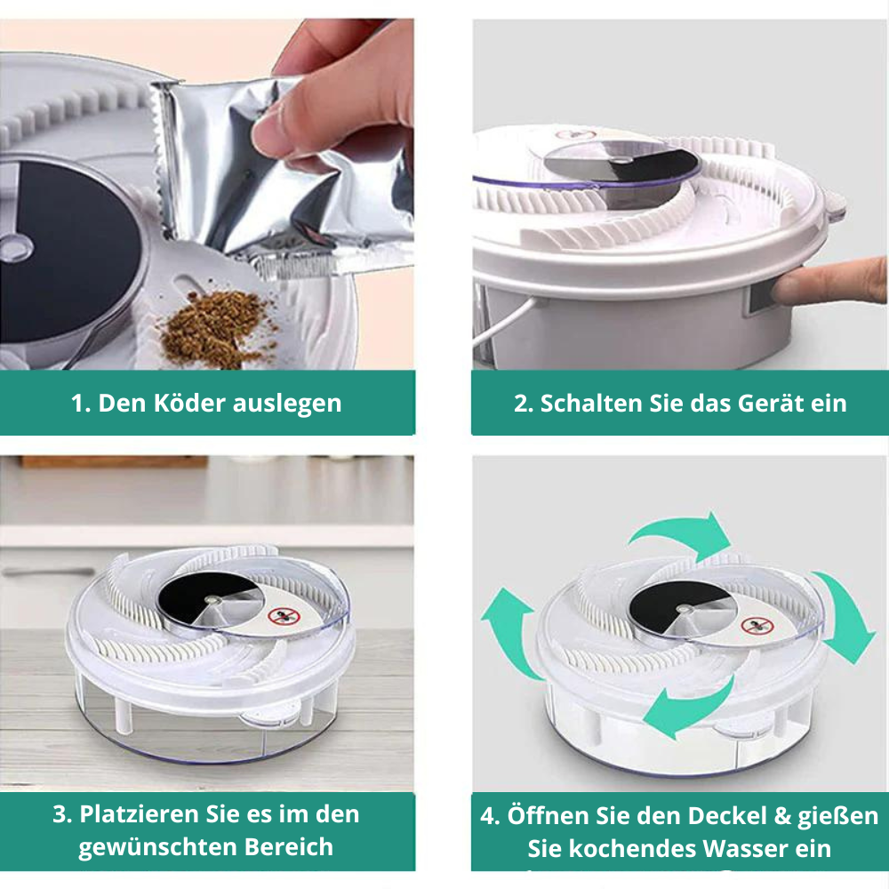 FliegenFrei - The World's Best Fly Trap (Silent Fly Trap)