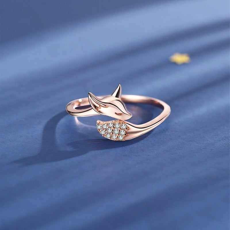 Rose-Silver Fox Ring - Finn (Buy 1 Get 1 FREE)