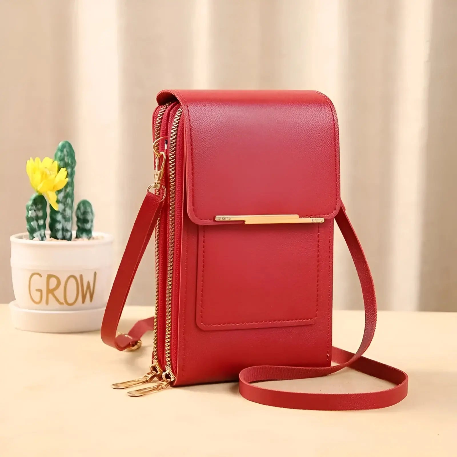 Trendy Leather Anti-Theft Women's Shoulder Bag – SecureStyle