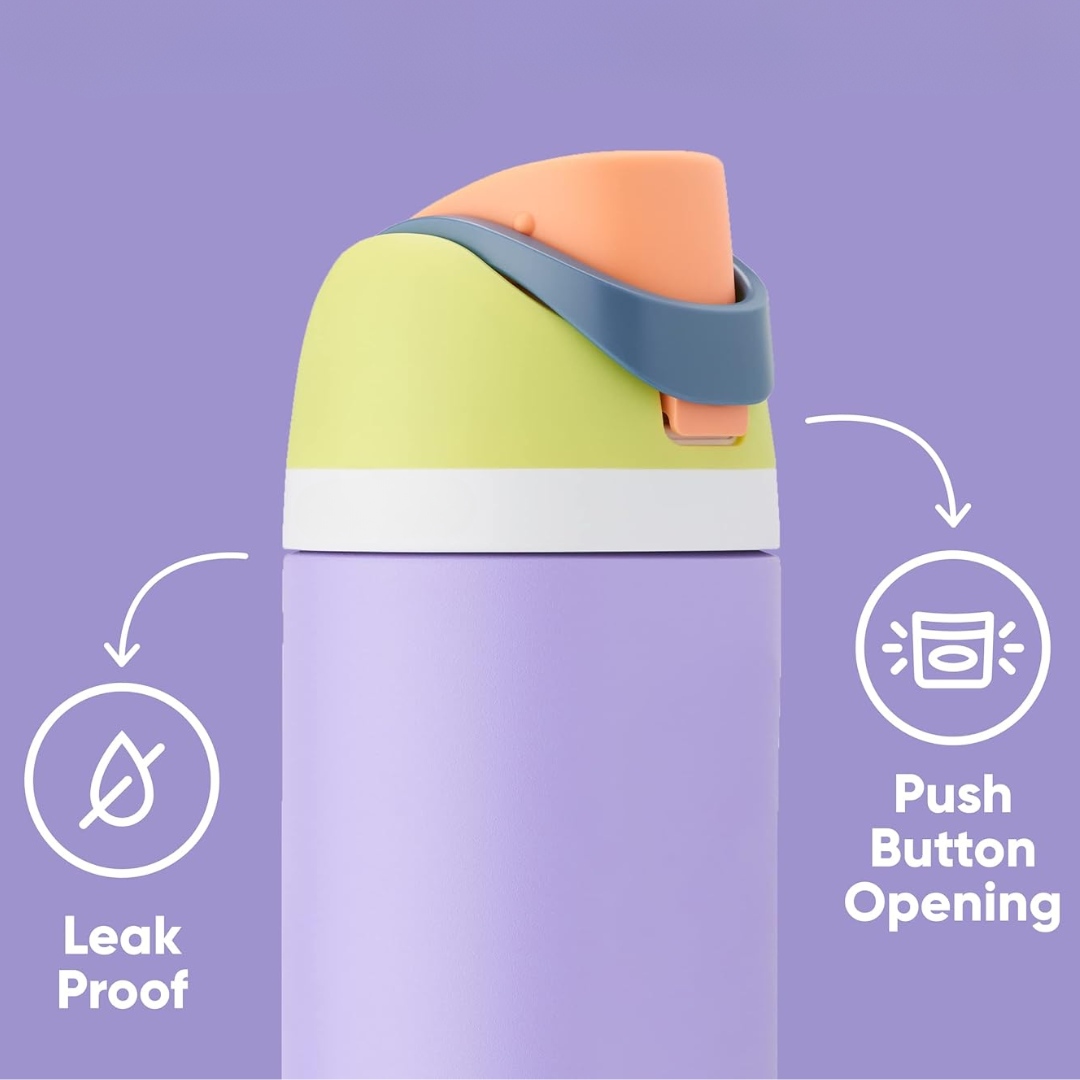 LeakProof - Insulated Stainless Steel Bottle with Straw | Perfect Hydration