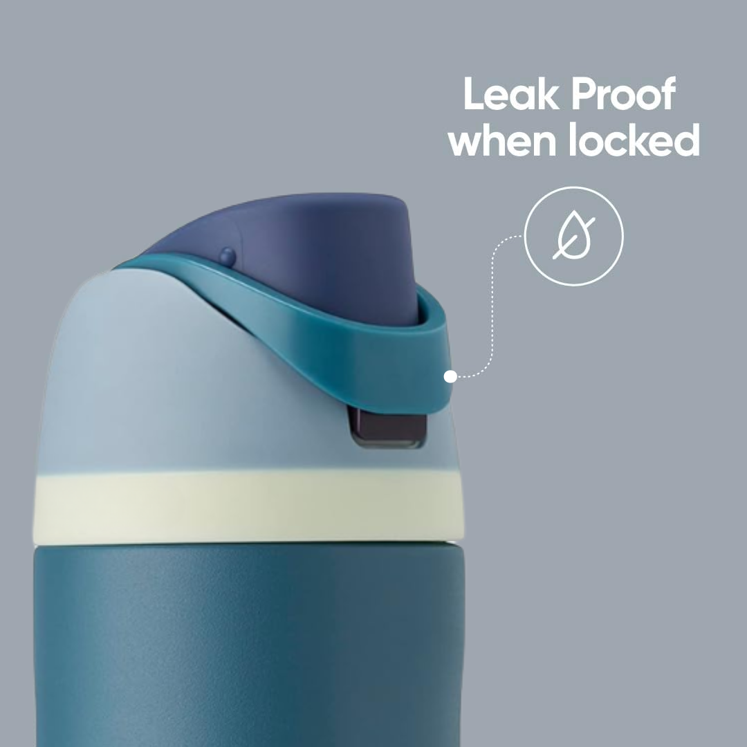 LeakProof - Insulated Stainless Steel Bottle with Straw | Perfect Hydration