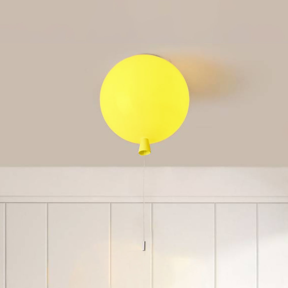 Compact Modern LED Balloon Ceiling Light – AuraLite