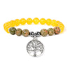Natural Crystal Tree of Life Bracelet – Mila