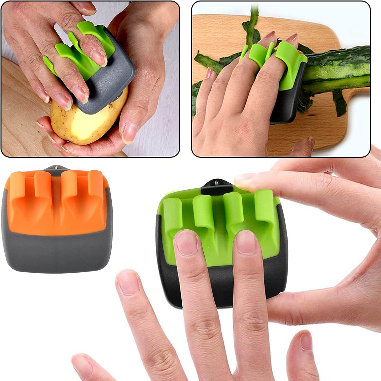 Protective Vegetable Peeler – FingerGuard