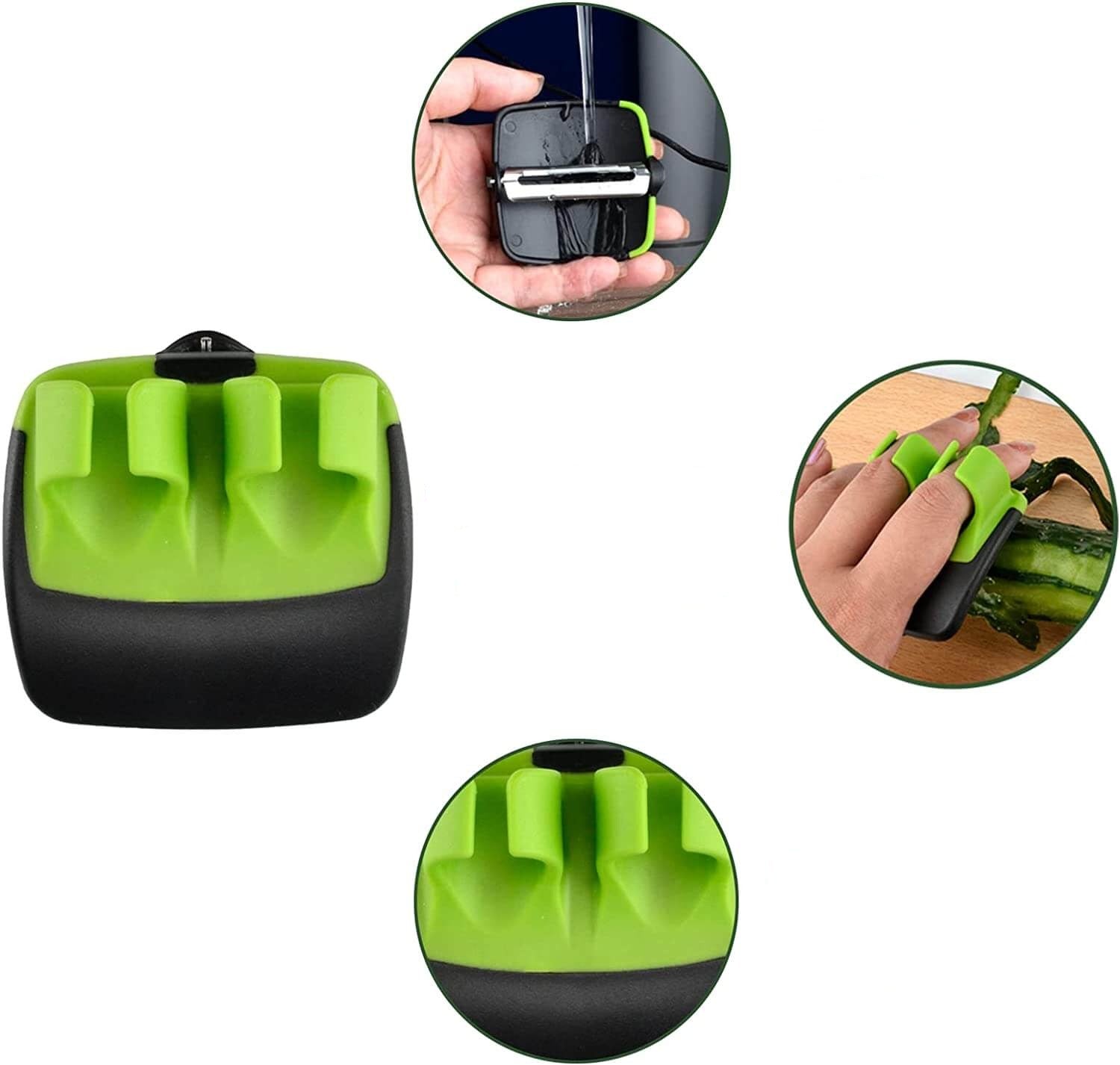 Protective Vegetable Peeler – FingerGuard
