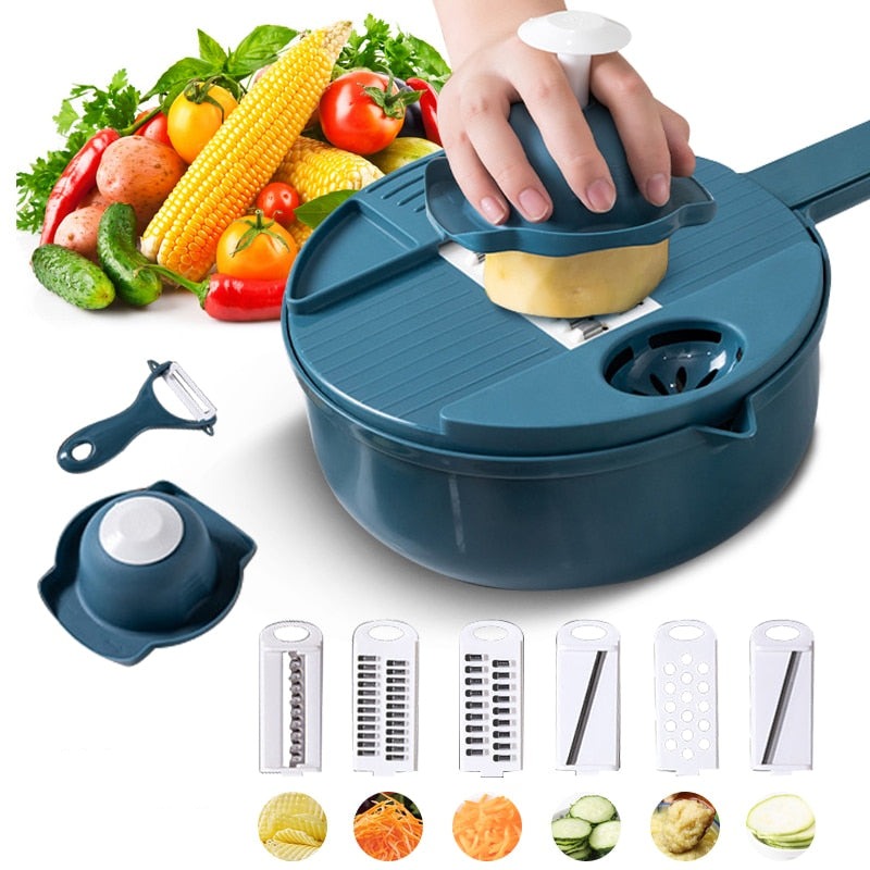 12-in-1 Multifunctional Cutting Set – ChefEase