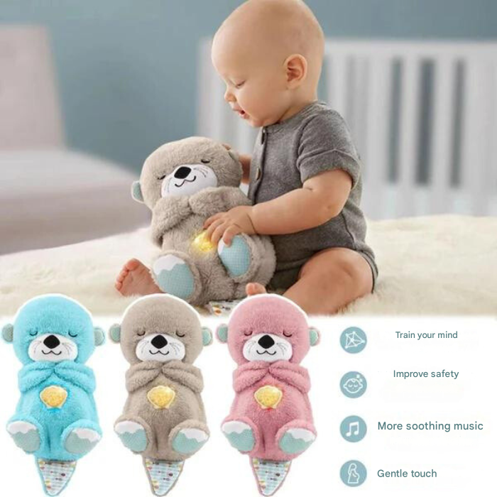 Soothing Soft Toy with Music and Breathing Function – Sleep Aid for Children