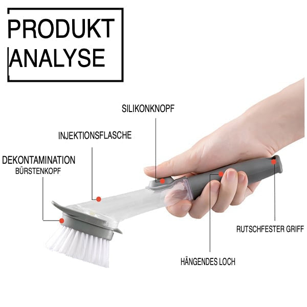 Dish Brush with Soap Dispenser – DishMaster