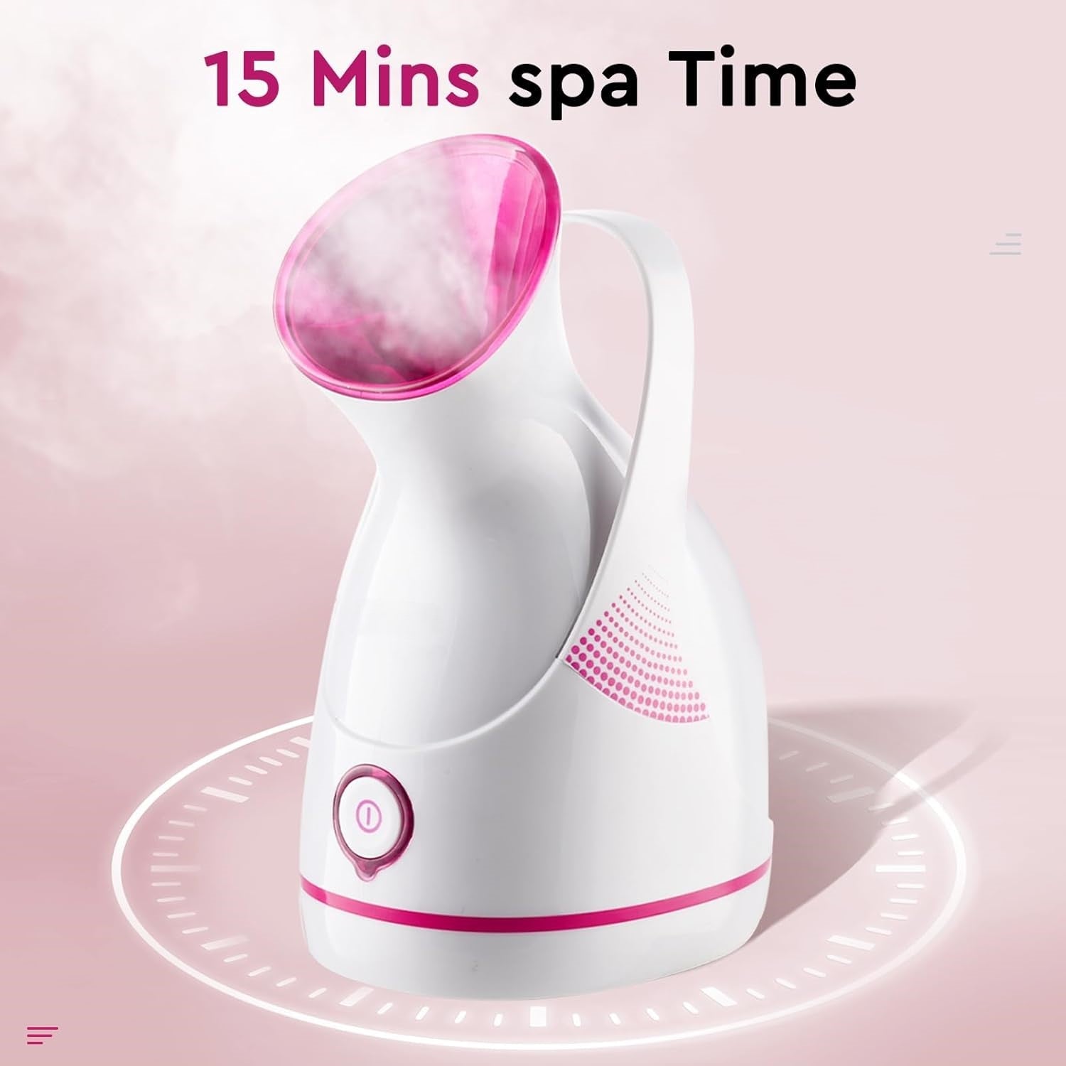 Nano-Ionic Facial Steamer – Deep Cleanse & Hydrate Your Skin!